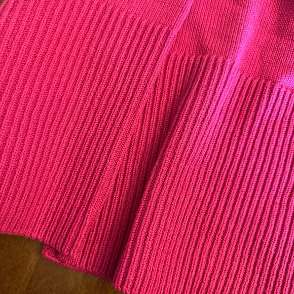 GAP Women's Crewneck Long Sleeve Wool Blend Cotton Pullover, Pink,‎ Size XL - Picture 5 of 8